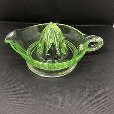 Uranium Glass Juicer/Reamer | eBay