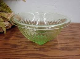 Vintage Federal Hazel Atlas Carnival Glass Rolled Rim Square Bottom Mixing Bowl Set/2 - Moose-R-Us.Com Antiques Collectibles Log Cabin Decor