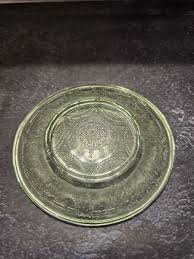 Uranium Childrens Plates Anchor Hocking Plate Cameo Dancing Girl Vtg | eBay