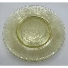 Hazel-Atlas | Dining | Set Of 4 Florentine Poppy By Hazel Atlas Luncheon Plates | Poshmark