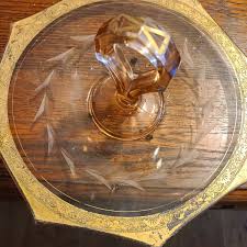 Vintage Pink Deppression Serving Tray With Middle Handle | eBay