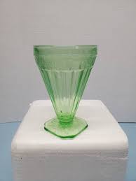 Vintage Green Adam Depression Glass 4 1/2" Tumbler by ...