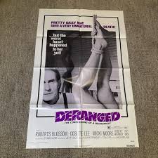 DERANGED Original 1974 Movie Poster 27”x41” Rare Horror ...