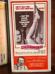 Deranged (1974) So stoked to get this in the mail today. My ...