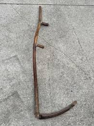 Antique Primitive Grim Reaper Halloween Scythe Farm Tool 60 ...