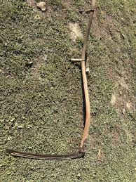 Vintage Hay Mowing Scythe, 61" Snathe with Handles, 28" Long ...