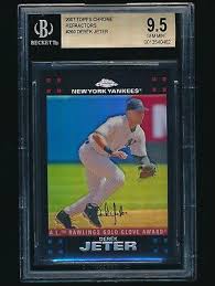 2007 Topps Chrome Refractor #260 Derek Jeter BGS 9.5 | eBay