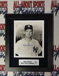 Don Larsen Authentic Signed Framed 8x10 Photo Autographed ...