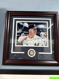 Mickey Mantle Framed Autograph Lithograph PSA Certified ...
