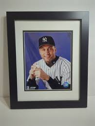 Derek Jeter MLB New York Yankees 2001 Photo 8" X 10" Framed ...