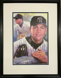 Haiyan " Alex Rodriguez" Framed New York Yankees Plate ...