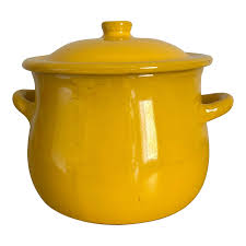 Vintage Coopstov Albisola Italy Yellow Glazed Terracotta ...