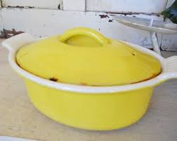 Vintage 1960s Mid Century Danish Modern Small Yellow Belgium ...