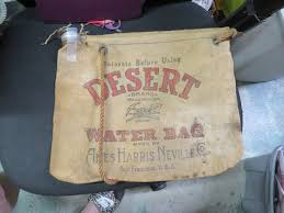 Vintage Desert Water Bag San Francisco CA Ames Harris ...