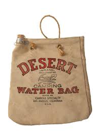 Canvas Desert Water Bags | eBay