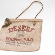 Antique Canteen Desert Water Bag Vintage Canvas Burlap Sack Water Pouch Vintage Water Storage Rustic Wall Decor - Etsy