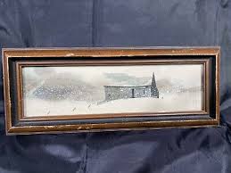 Vintage Original Water Color Landscape By Hugh Skibbons | eBay