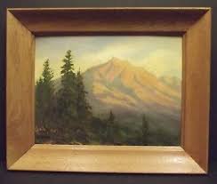 Evening Lights" original oil painting by David Stirling (American 1889 - 1971) | eBay