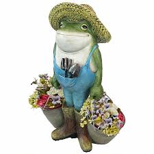 Shop the latest Design Toscano Buckets The Garden Frog ...