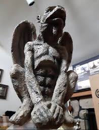 Large Lighted Gargoyle 20" Tall Vintage Halloween Prop RARE Hard To Find | eBay