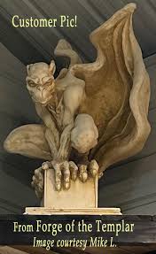 Sentinel Gothic Gargoyle Statue Large Scary Guardian - Etsy Canada