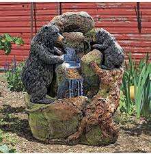 Grizzly Gulch Black Bears Fountain (gf) | eBay