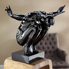 Design Toscano Sustained Ambition Modern Male Figurine ...