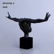 2024 Custom Figure Ornament - Diving Man Statue Sculptures