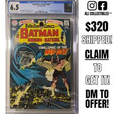 Detective Comics #400 CGC 6.5 OW-W Pages! Origin & First ...