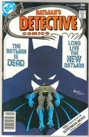 Batman's Detective Comics #472 comic book very fine 8.0