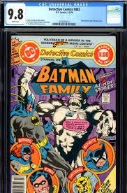 Cedar Chest Comics - Detective Comics #482 CGC graded 9.8 ...