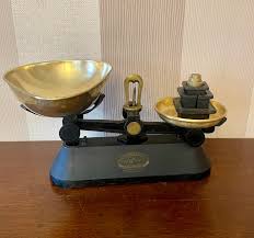 The Viking Wolverhampton Vintage Market Scales With Brass ...