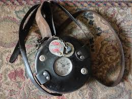 DETEX GUARDSMAN CLOCK with Leather Case & Key Vintage | eBay