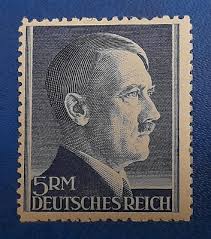 Stamp Germany Deutsches Reich WWII 5 Mark 1942 Adolf Hitler Mi. Nr. 802 (29441) | eBay