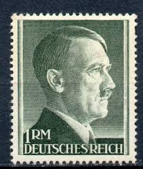Germany Deutsches Reich 1944 Mi. Nr. 799B 1RM Hitler Head Hi Val Definitive MH | eBay