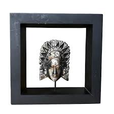 Silver Metal Bali Lady Goddess Ceremonial Head Dress ...