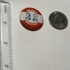 Dewey Bricker Pin for sale | eBay