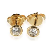 Tiffany & Co. Diamond By The Yard Earring in 18k Yellow Gold 0.28 CTW | myGemma | IT | Item #142789