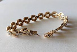 Vintage 10K Gold Capped Sterling Silver "vermeil" Chain ...