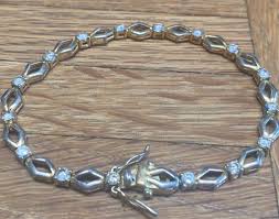 Vintage Marked “Roman” Gold Plated Tennis | Mercari