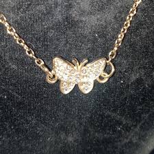 Necklace and Earrings Combo Cute Butterfly 🦋 | Depop