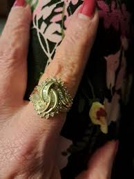 Gorgeous Vintage Diamond Dinner Ring - Etsy