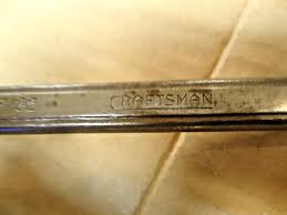Craftsman 3/4" X 25/32" 12 Pt Deep Offset Box Wrench ...