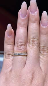 Emerald Diamond Shared Prong Gold Band 14K Gold BAN188 ...