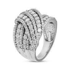 Previously Owned Diamond Ring 2 ct tw 10K White Gold Size 8 | Kay