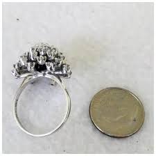 14k & Sapphire Cocktail Ring. For Sale at Ruby Lane