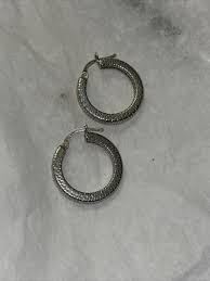 Stamped .925 Sterling Silver Mini Hoops | eBay