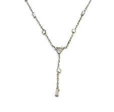 Diamonds by the Yard Style Necklace in Platinum – Wellington ...