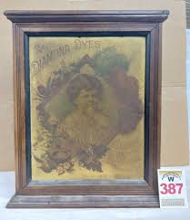 Sold at Auction: The Diamond Dyes cabinet: will not ship