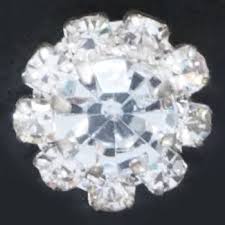 Crystal Rhinestone Button - Lou Lou Buttons